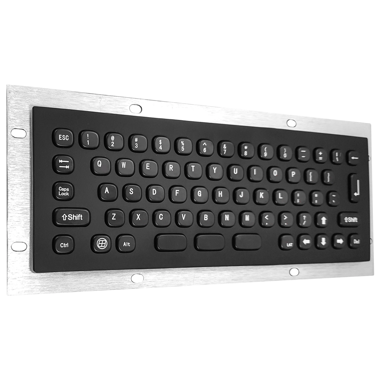 Rugged panel mount keyboard KB-000-NW0S002