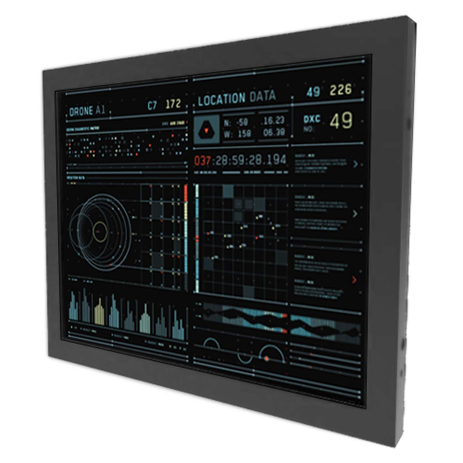 INDUSTRIAL TOUCH MONITOR KEETOUCH 15’’ OPEN FRAME KOT-0150U-RE2.2P (KT-150-RP00001)