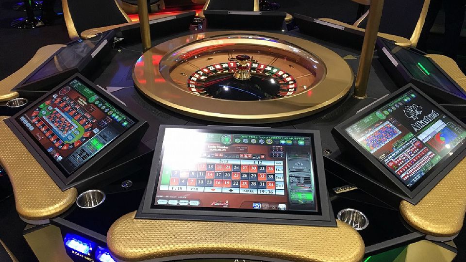 TOUCH SCREENS FOR GAMING MACHINES INCLUDING ELECTRONIC ROULETTE