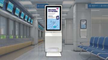 KEETOUCH DIGITAL HAND SANITIZER TERMINAL (NO LONGER IN STOCK)